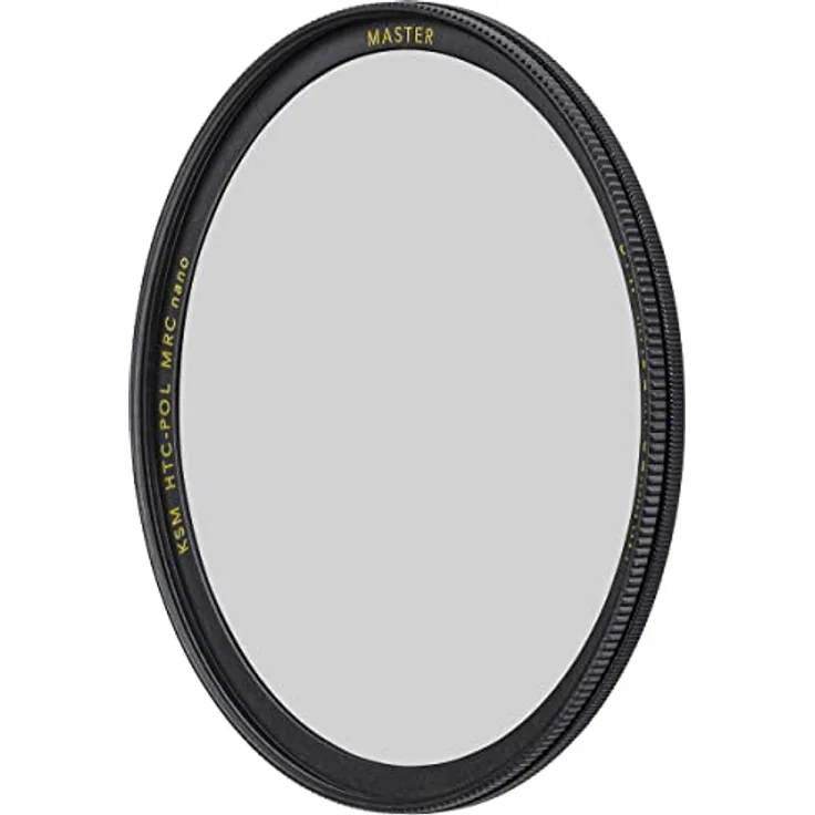 B+W Zirkularer Polarisationsfilter Käsemann High Transmission MRC Nano Master 82mm (16x vergütet, Slim, Premium), 1101635, Black