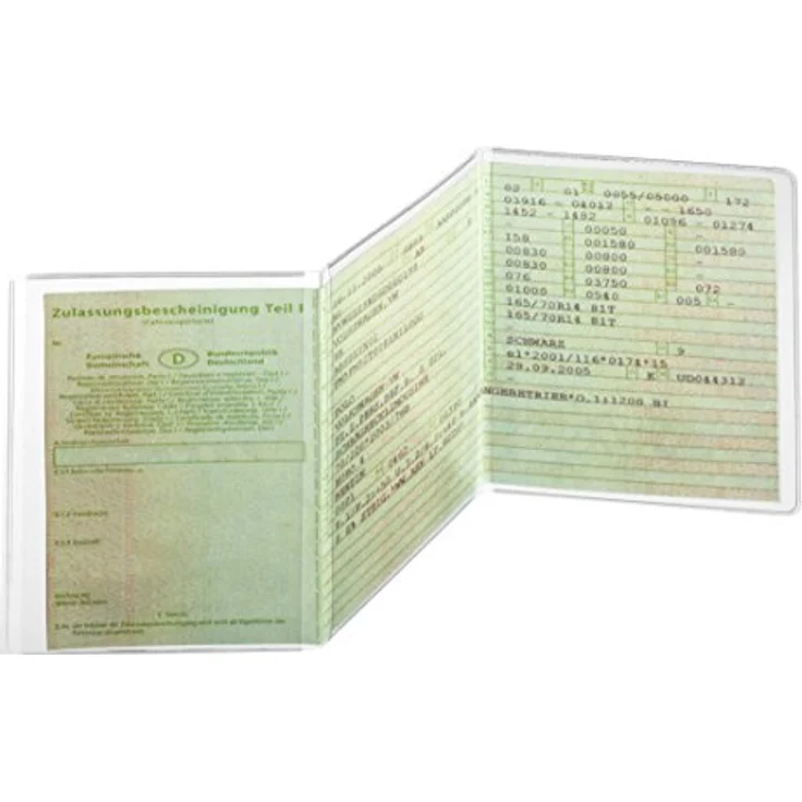 Durable 2142-19 Ausweishülle Kfz transparent PP – Bild 3