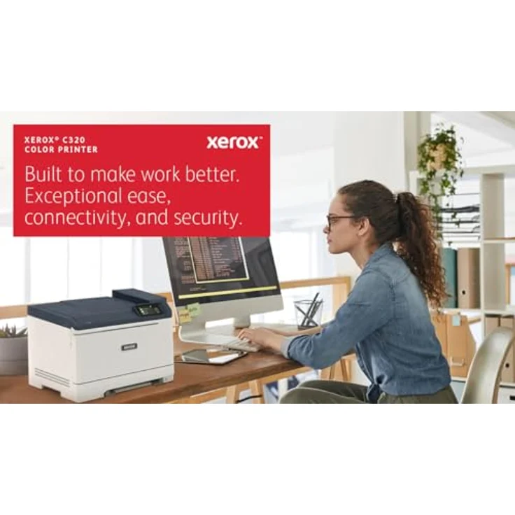 Xerox C320dni A4 33ppm Colour Wireless Laser Printer with Duplex 2-Sided Printing (2yr Warranty) – Bild 2