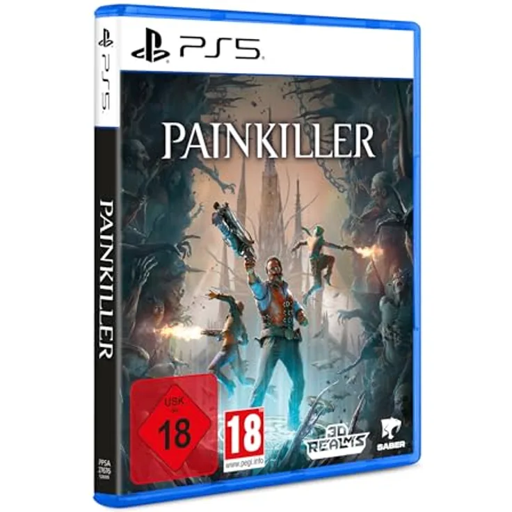 Saber Interactive Painkiller (PS5), actionreiches Shooter-Spiel mit vier einzigartigen Charakteren, Tarotkarten und klassischen Waffen
