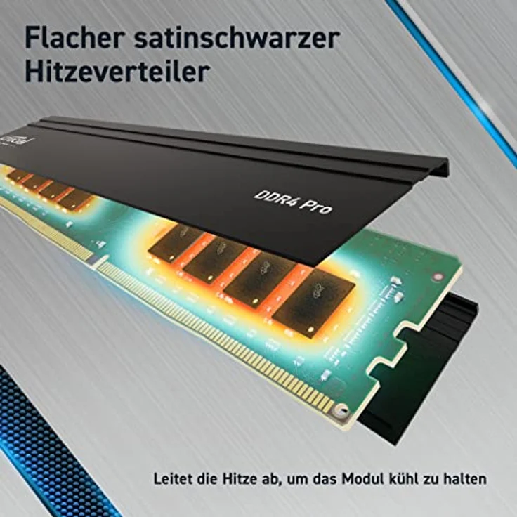 Crucial Pro RAM 32GB (2x16GB) DDR4 3200MT/s (3000MT/s oder 2666MT/s) Desktop Arbeitsspeicher Kit CP2K16G4DFRA32A – Bild 4