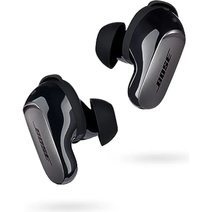Bose QuietComfort Ultra kabellose Noise-Cancelling-Earbuds, Bluetooth-earbuds für räumlichen Klang und mit erstklassigem Noise-Cancelling, Bluetooth-Earbuds für Sport, Schwarz