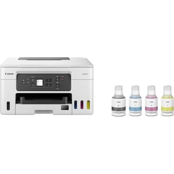 Canon MAXIFY GX3040 - Tintenstrahl Multifunktionsdrucker, Farbdruck, 600 x 1200 DPI, A4, Direktdruck, Schwarz - Weiß – Bild 2