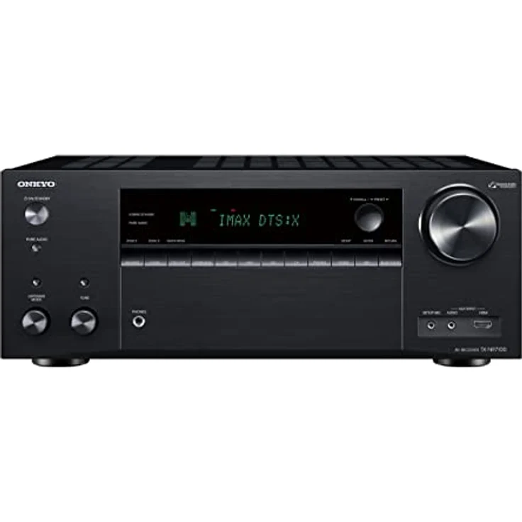Onkyo TX-NR7100 AV Receiver 9.2ch, Schwarz, THX® Certified, 8K/60p und HDR Unterstützung, Multizone Audio, Sprachsteuerung – Bild 2
