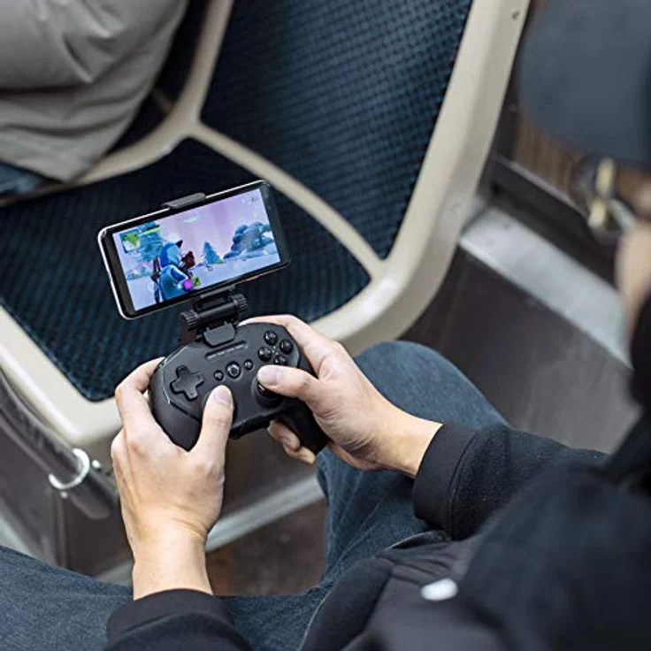 SteelSeries Stratus Duo Wireless Gaming Controller - Dual-Wireless-Konnektivität - Fortnite Ready auf Android - Hochleistungsmaterialien - Schwarz – Bild 2