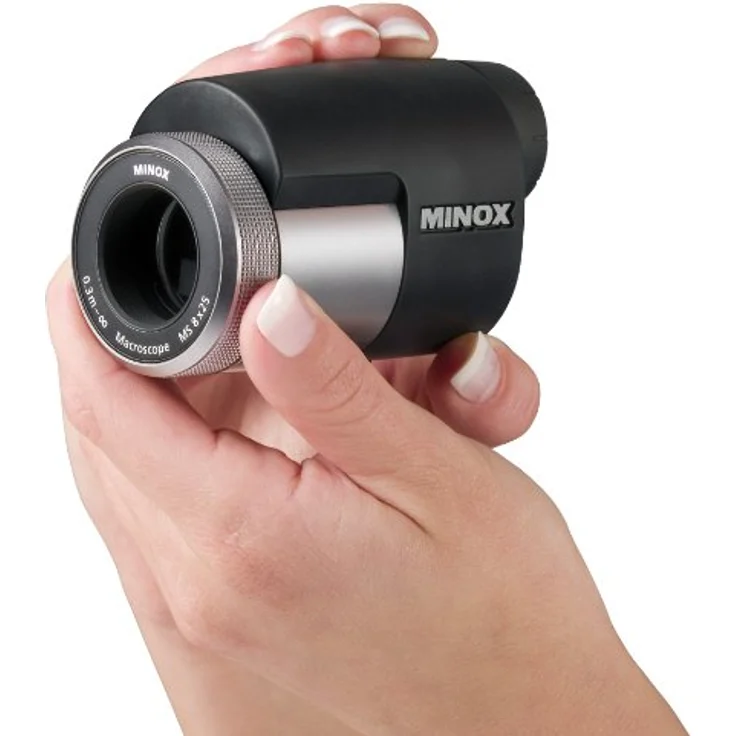 Minox MS 8x25 Passion, Fernglas mit 8x Vergrößerung, wasserdicht IPX7, herausdrehbare Augenmuschel, ideal für Brillenträger, 150g – Bild 2