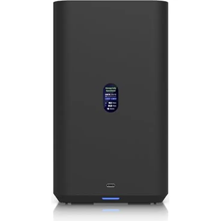 Ubiquiti UniFi UNAS 2, NAS Server mit Quad-Core-Prozessor, 4 GB RAM, 2 Hot-Swap-Einschüben und 2.5GbE-Konnektivität, Polycarbonat-Gehäuse