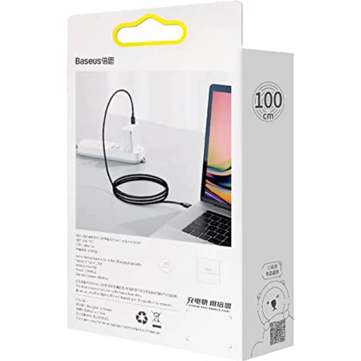 Baseus Superior Series Connection Cable USB-C to USB-C PD 100W 1m – Bild 9