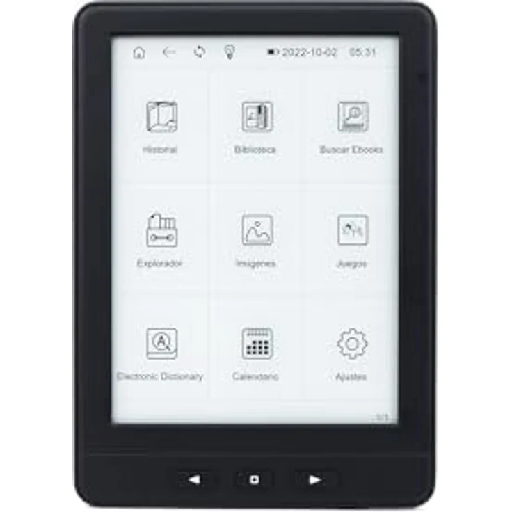 Woxter Ebook EB26-075, 6 Zoll eReader mit 4 GB Speicher und 1024 x 768 px Auflösung, EU-Stecker – Bild 4