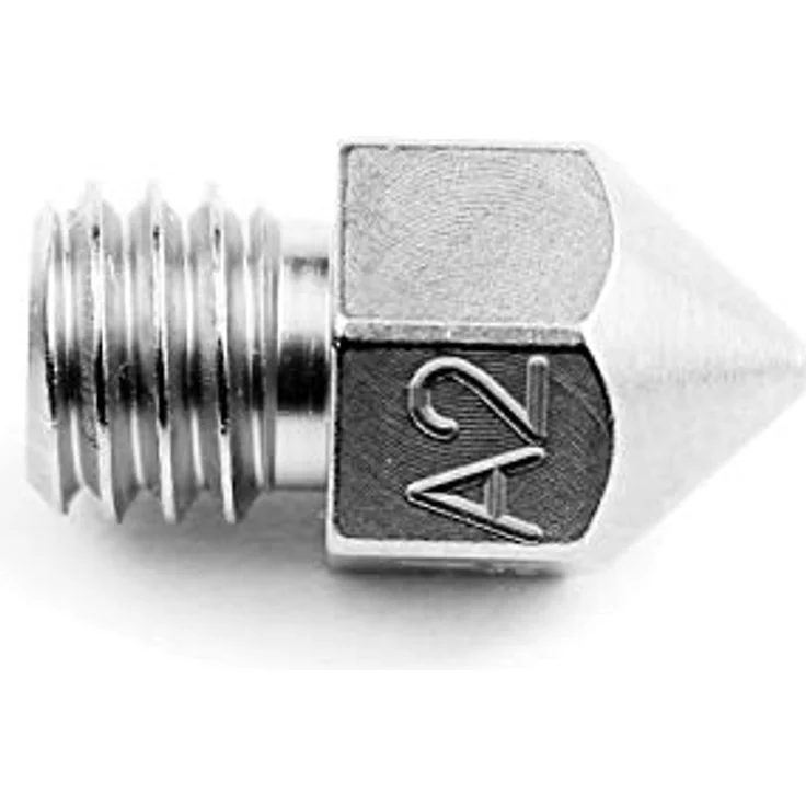 Micro-Swiss Plated A2 Hardened Steel Nozzle für MK8 Hotend M2585-08, langlebige Düse für abrasive Filamente – Bild 2