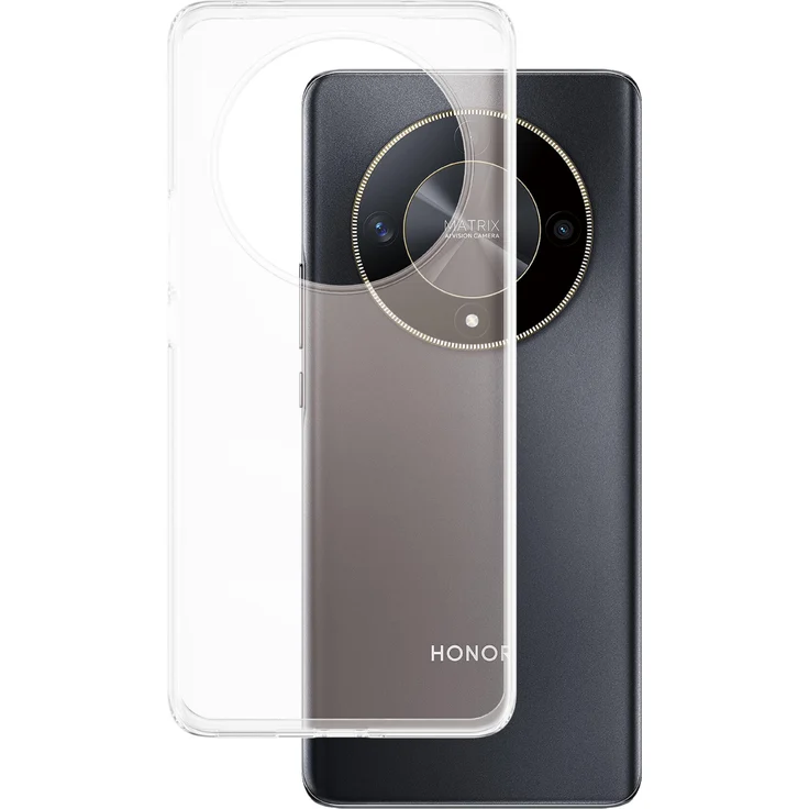 Safe TPU Case für Honor Magic6 Lite, transparente Smartphone Hülle, stoßfest, kratzfest, kabellos ladefähig, selbstheilendes TPU-Material, 100% recycelter Kunststoff