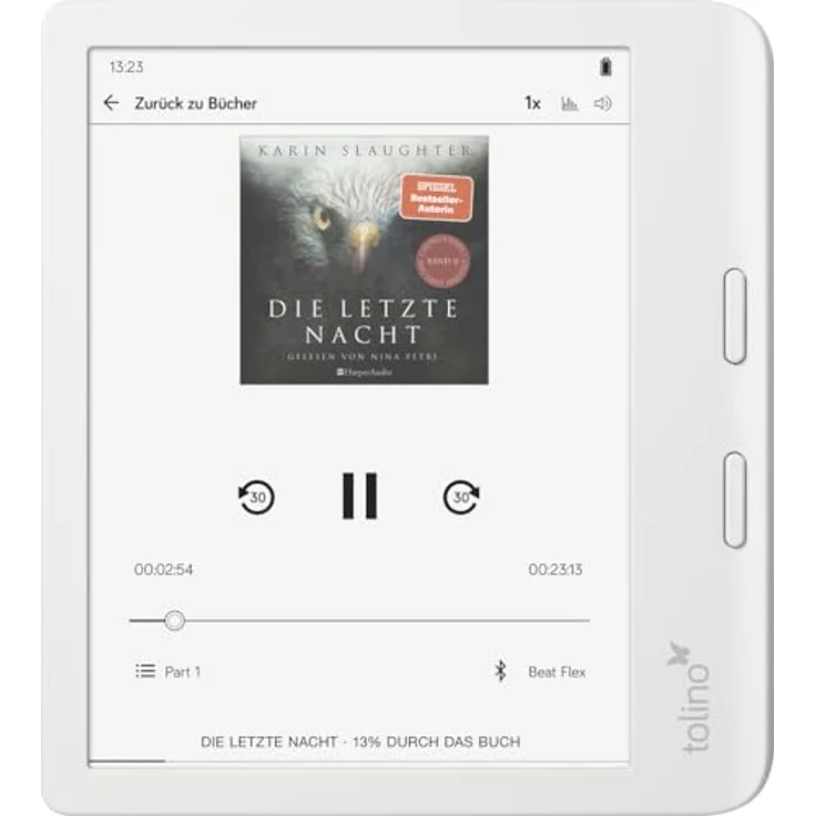 Tolino vision color, eReader mit 7-Zoll E Ink Kaleido 3 Display, 32 GB Speicher, ergonomische Form, wasserabweisend IPX8, weiß – Bild 10