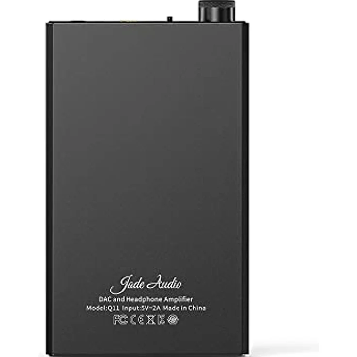 FiiO JadeAudio Q11, DAC Kopfhörerverstärker mit DSD256, PCM 32bit/384kHz, 650 mW Ausgangsleistung, 3,5 mm und 4,4 mm Ausgänge, Schwarz – Bild 2