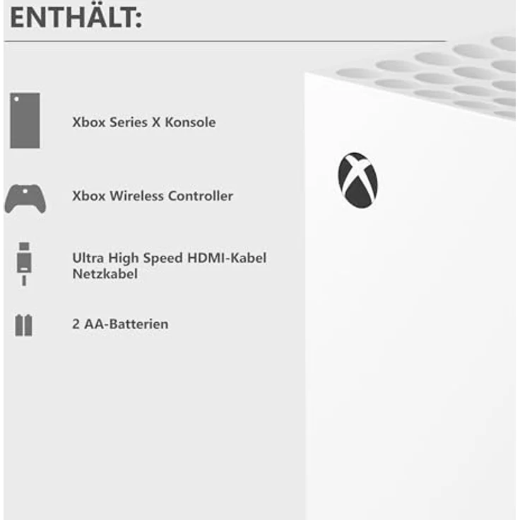 Xbox Series X - 1TB Digital Edition, Xbox-Konsole mit 4K-Gaming, schnellen Ladezeiten und Quick Resume, Robot White – Bild 4