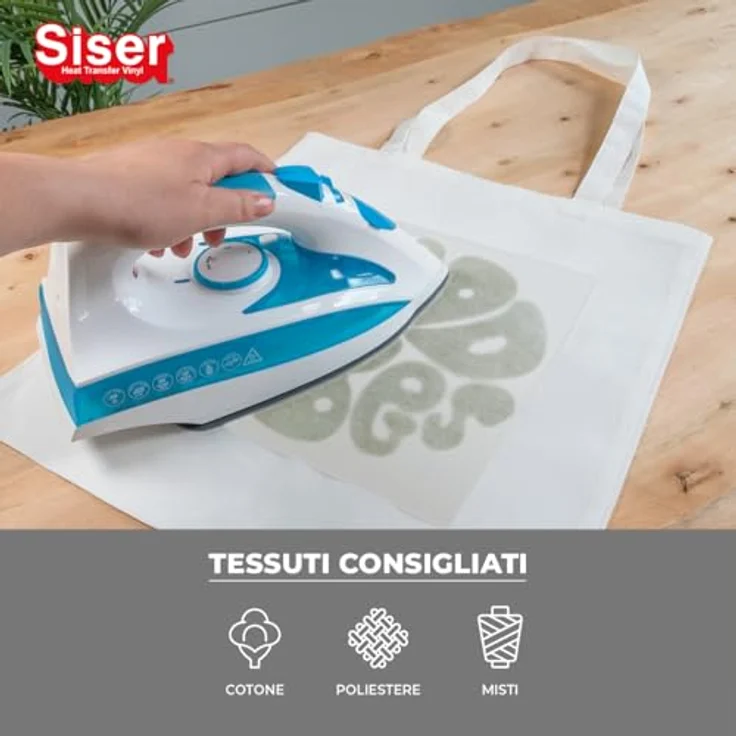Siser Transferfolie Glitter für Cad-Cut ®, 30 cm Breite, Gold, für textile Anwendungen – Bild 4