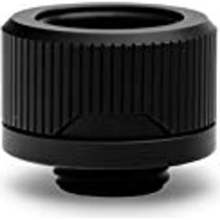 EK Water Blocks EK-Quantum Torque HDC 16, Minimalistische 16 mm Hartrohr-Klemmverschraubung, Schwarz, für Acryl und PeTG – Bild 3
