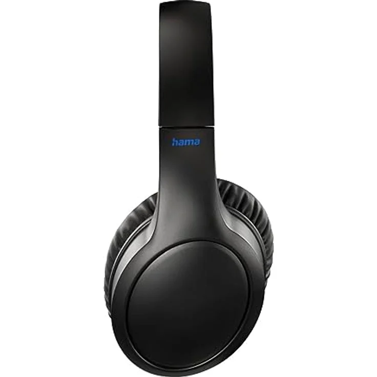 Hama Bluetooth Kopfhörer „Spirit Focused“ (Over Ear Kopfhörer, ANC Kopfhörer, Noise Cancelling, Ohrpolster, drahtlos, Kopfhörer kabellos Over Ear, Geräuschunterdrückung, Bluetooth Headset) schwarz – Bild 3