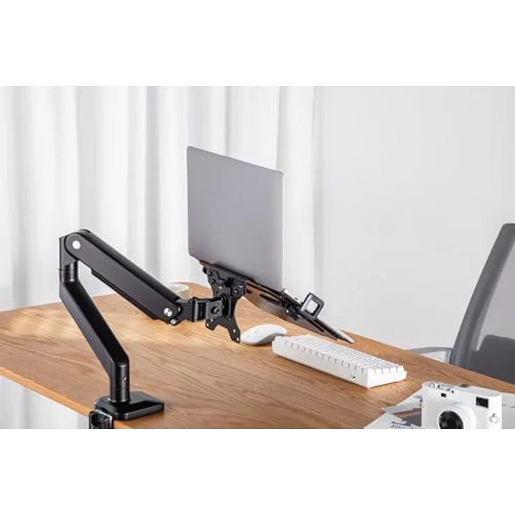 my wall HLA3L Notebook-Ständer für Laptops 12"-17", belastbar bis 9 kg, platzsparend und langlebig – Bild 3