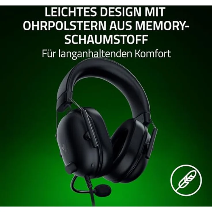RAZER BlackShark V2 X Xbox Gaming-Headset (Noise-Cancelling) in schwarz – Bild 5