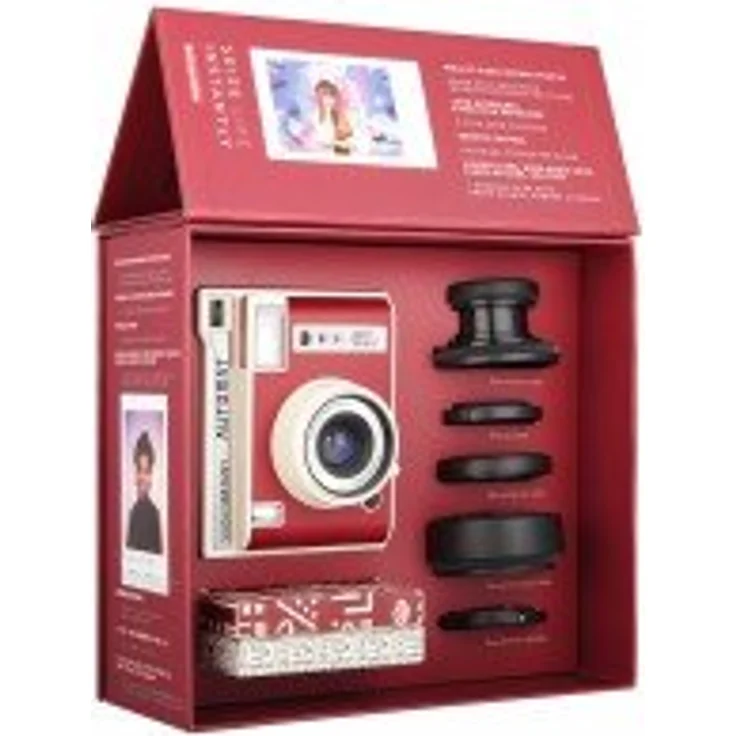 Lomography Lomo'Instant Automat Sofortbildkamera South Beach + 3 Objektivaufsätze, Automatische Belichtungszeit, Zonenfokus, inkl. Makro-Objektiv, Fisheye-Objektiv, Weitwinkel-Objektiv – Bild 5