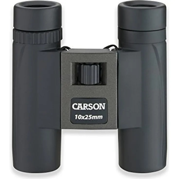 CARSON 10x25 mm TrailMaxx, extrem leichtes Kompaktfernglas mit 10-facher Vergrößerung, hochwertigem BAK-7 Prisma und mehrfachbeschichtetem Linsensystem
