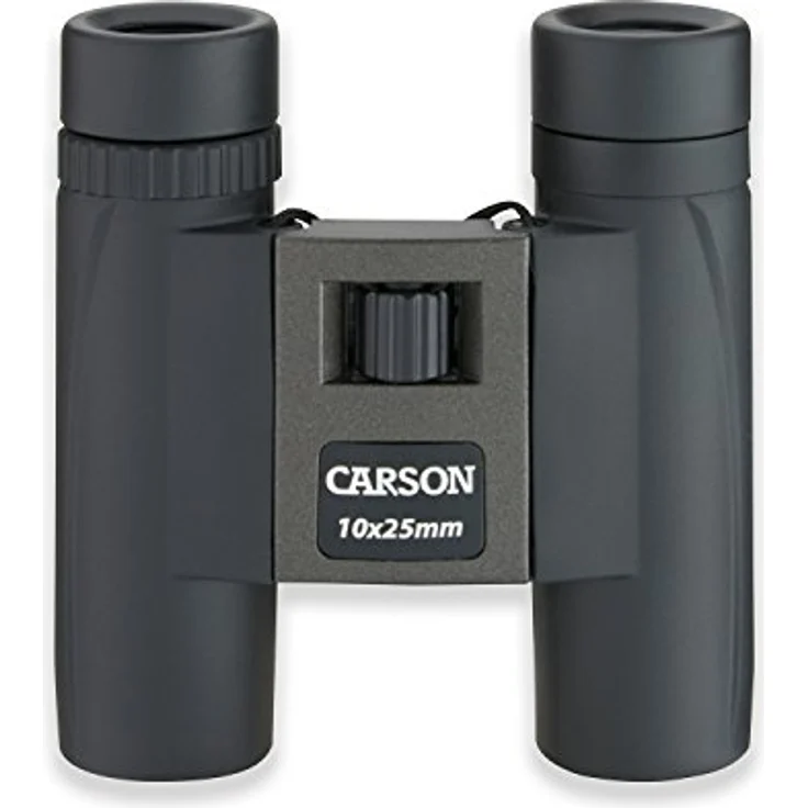 CARSON 10x25 mm TrailMaxx, extrem leichtes Kompaktfernglas mit 10-facher Vergrößerung, hochwertigem BAK-7 Prisma und mehrfachbeschichtetem Linsensystem – Bild 1