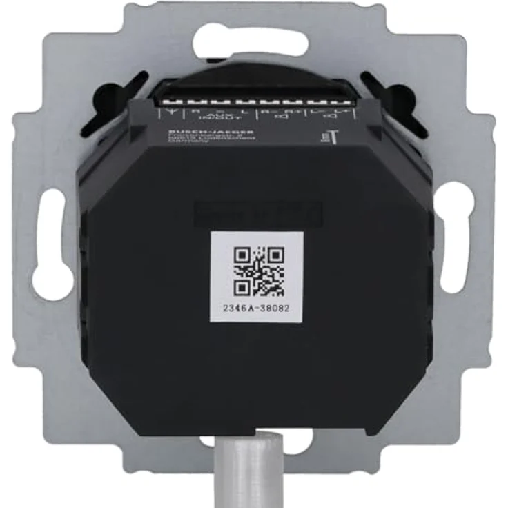 BUSCH-JAEGER Busch-Radio DAB+ 8215 U-101 Einbauradio mit Wecker, schwarz – Bild 5