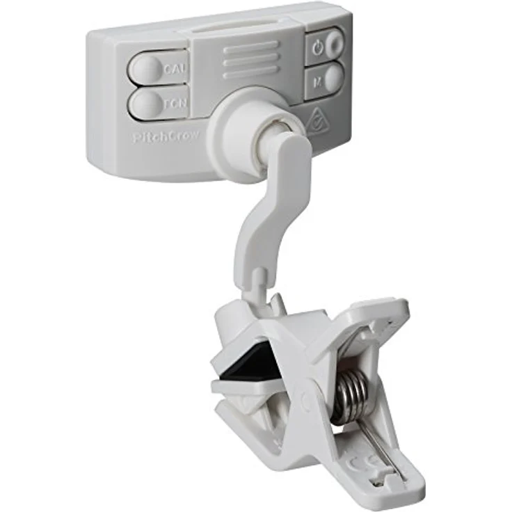 KORG Stimmgerät PitchCrow-G, AW-4G, chromatisches Stimmgerät für Gitarre und Bass, Clip-Tuner mit Flat-Stimm-Funktion, weiß – Bild 4