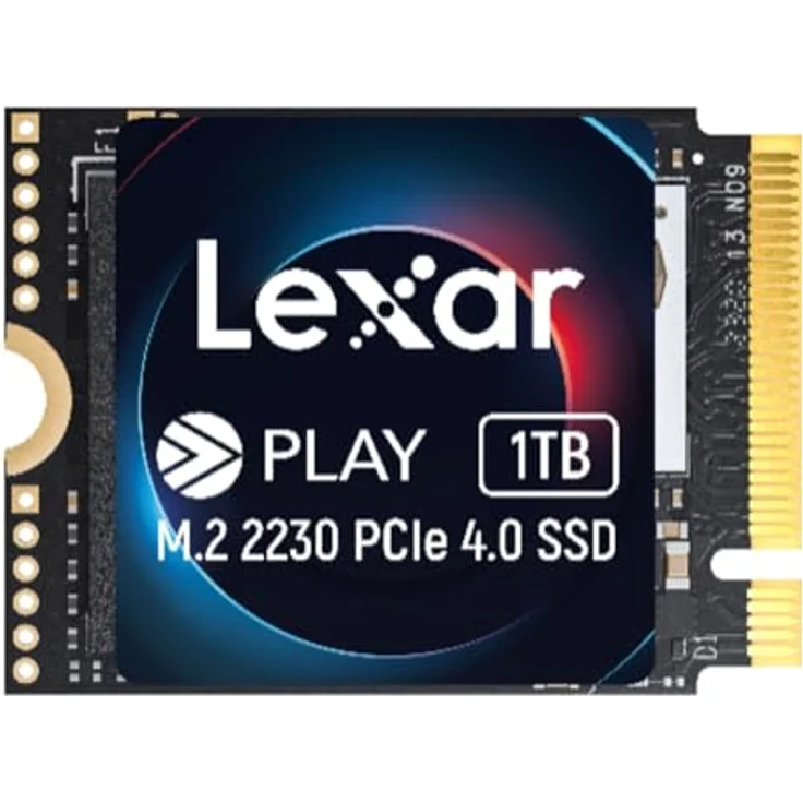 Lexar SSD PLAY 1TB PCIe4.0, M.2 2230, 5200/4700MB/s, SSD-Festplatte – Bild 1