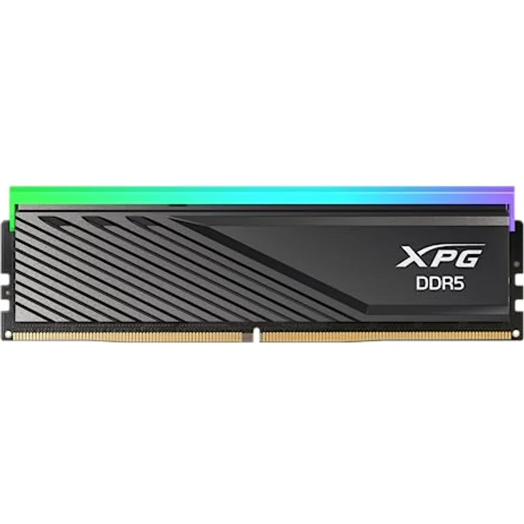 XPG Lancer Blade RBG DDR5 6000MHz CL30 32GB (2x16GB) PC5-48000 RAM 288-Pins UDIMM Desktop Memory Kit Black Heatsink(AX5U6000C3016G-DTLABRBK) – Bild 2