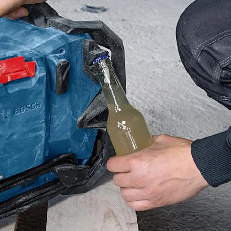 BOSCH Bosch Radio GPB 18VH-6 SRC Professional Radio DAB+ Baustellenradio mit Ladefunktion, Bluetooth und L-BOXX-Kompatibilität – Bild 2