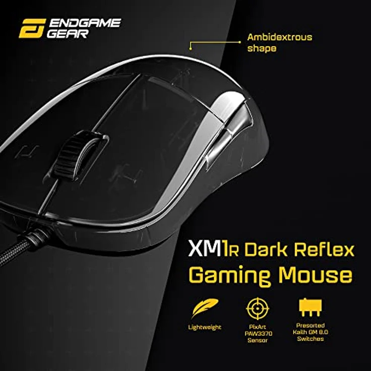 Endgame Gear XM1r Gaming Mouse Dark Reflex, USB (EGG-XM1R-DR) – Bild 2