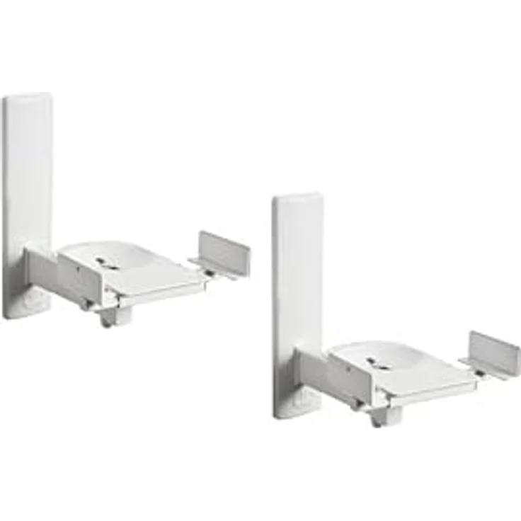 B-Tech - BT77 - Ultragrip ProTM Wandhalterung für Lautsprecher, neig- und schwenkbar, Weiß (Paar) – Bild 9