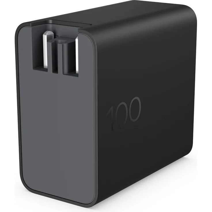 HP 100W Gallium Nitride Wall Charger, USB Typ-C, kompakt und effizient, für HP Notebooks