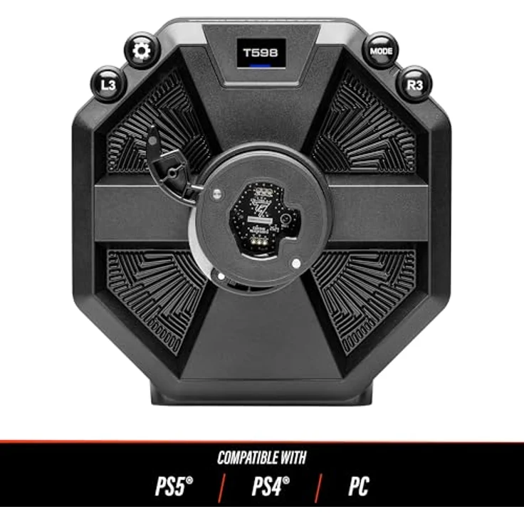 Thrustmaster T598 Servo Base, Direct Axial Drive-Rennlenkradbasis mit 5 Nm Force Feedback für PS5, PS4, PC und Race Dash-Display – Bild 2