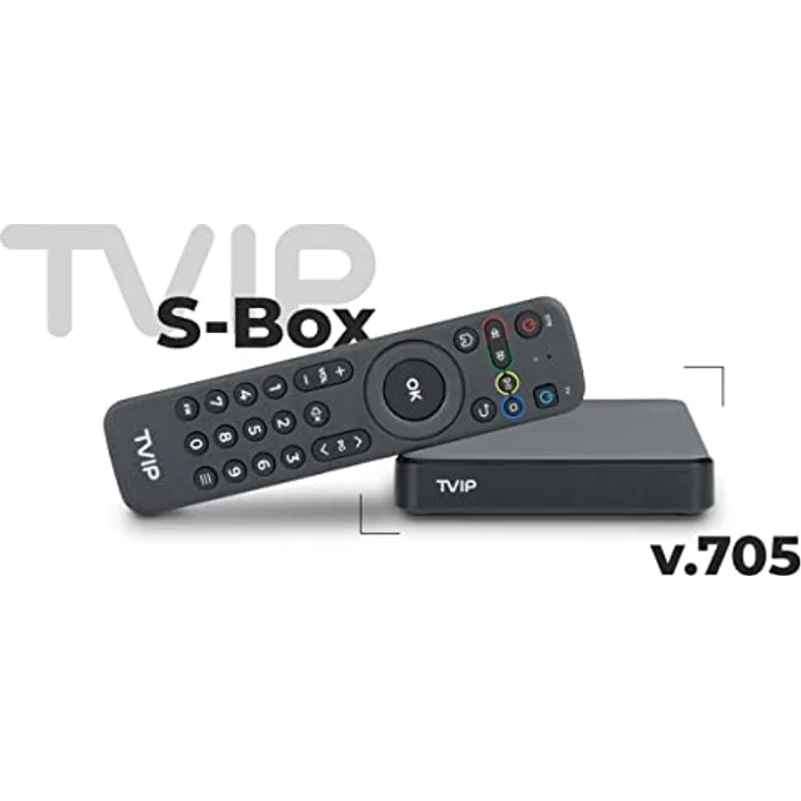 TVIP S-Box v.705 4K Ultra HD IPTV Box WLAN 2,4/5 GHz und Android 11 – Bild 3