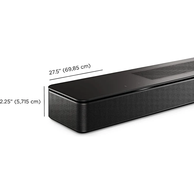 Bose Smart Soundbar 600 Dolby Atmos mit Alexa, Bluetooth-Verbindung – schwarz – Bild 4