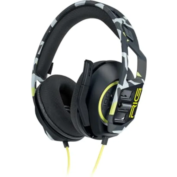 Nacon Gaming RIG 300 PRO HS, Kabelgebundenes Gaming Headset mit 40-mm-Treibern und hohem Tragekomfort, Mehrfarbig