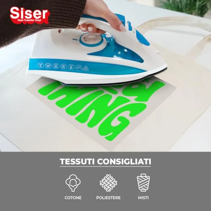 Siser Fluo Transferfolie, PVC-frei, Schnittbreite 30 cm, hohe Waschbeständigkeit, ideal für Multi-Schicht-Anwendungen – Bild 4