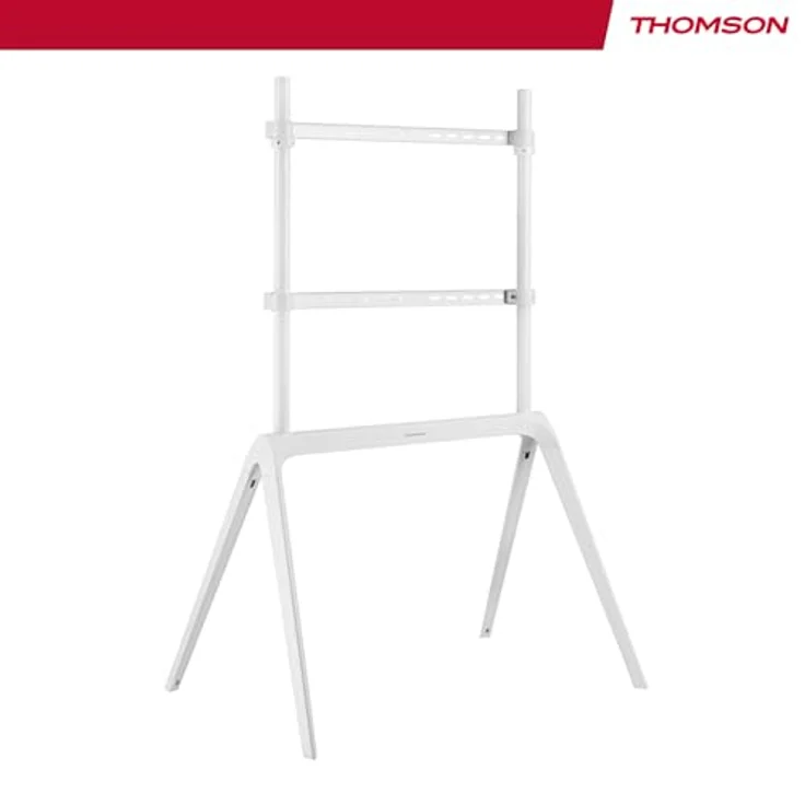 Thomson S604, Indoor-TV-Ständer aus Metall für 65-86 Zoll Fernseher, VESA-kompatibel, max. 60 kg, mattierte Oberfläche – Bild 3