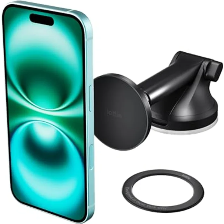 iOttie iTap 3, Magnetische Smartphone Halterung mit Teleskoparm und N52-Magneten, Schwarz