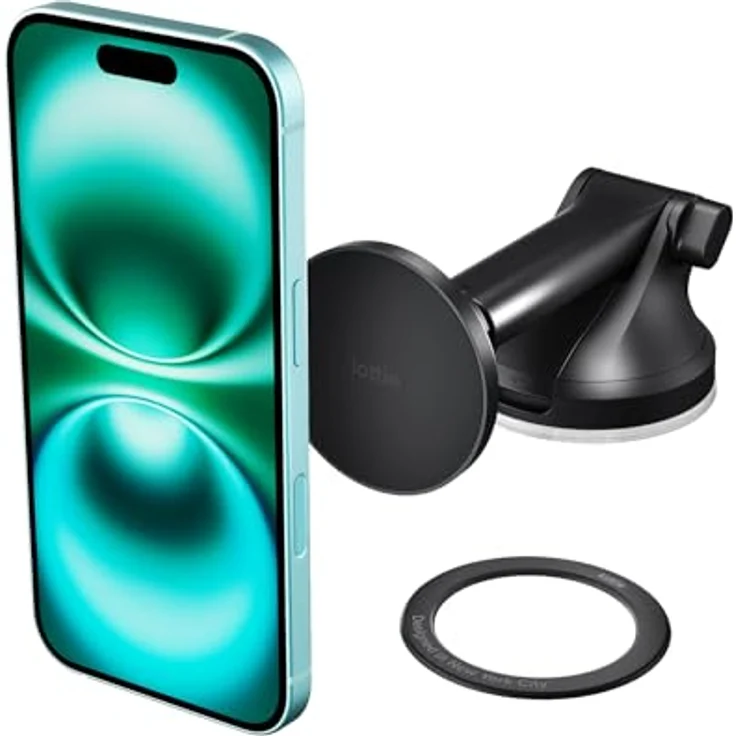 iOttie iTap 3, Magnetische Smartphone Halterung mit Teleskoparm und N52-Magneten, Schwarz – Bild 1