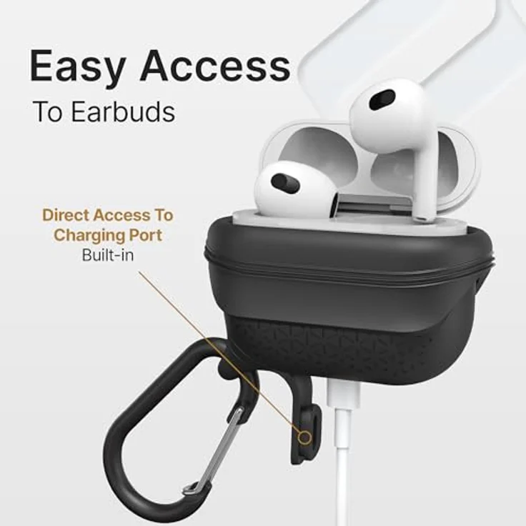 Catalyst Cataylst Vibe AirPods 3rdGen Cse Blk, Kopfhörertasche + Schutzhülle, Schwarz – Bild 6