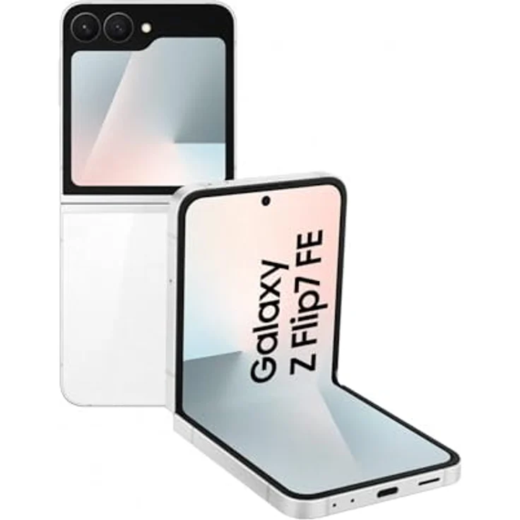 Samsung Galaxy Z Flip7 FE (128 GB, White, 6.69", SIM + eSIM, 5G), Smartphone, Weiss – Bild 4