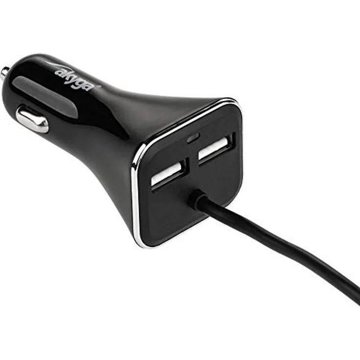 AKYGA AK-CH-10 4X USB Auto Ladegerät 5V 9A Ladeadapter für Zigarettenanzünder – Bild 2