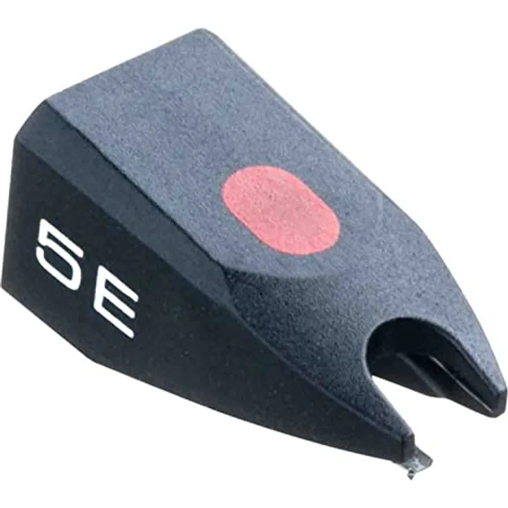 Ortofon Stylus 5E, Ersatznadel für OM 5E, Super OM 5, elliptischer Nadelschliff, schwarz