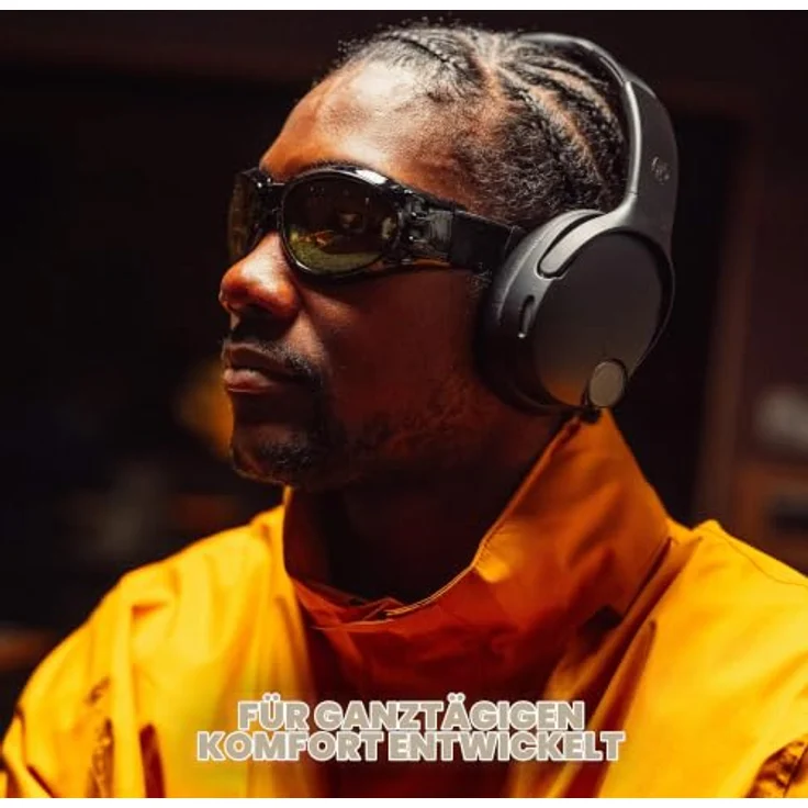 Skullcandy Crusher 1080 ANC, Over-Ear Kopfhörer mit Bose Sound, schwarz – Bild 8