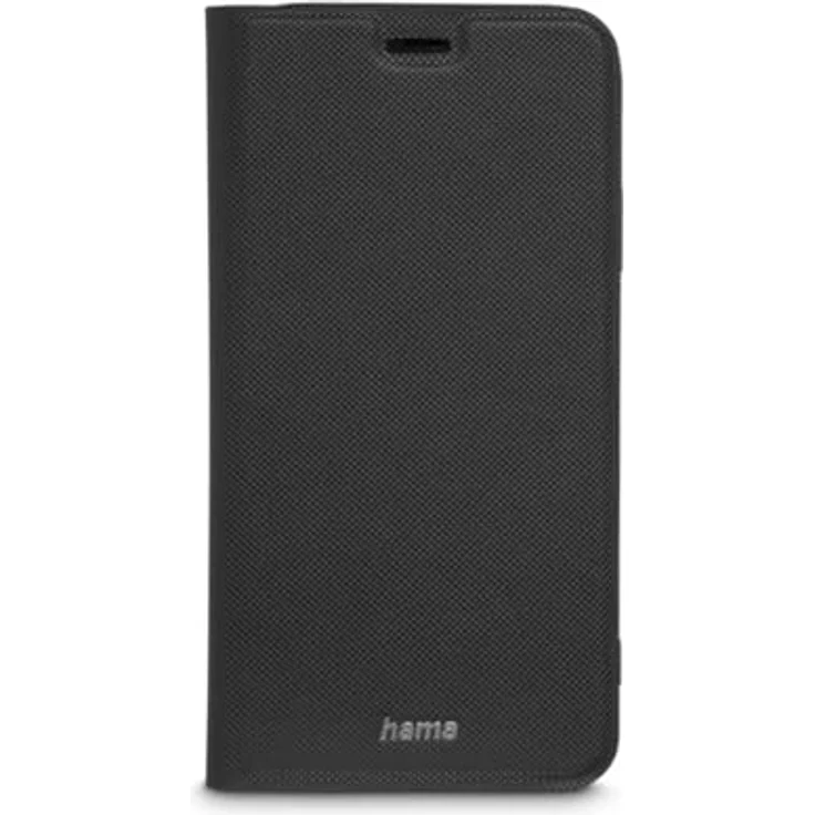 Hama Handyhülle für iPhone 11 (Handytasche zum Aufstellen, Etui mit Kartenfach, extra Schutz von Display und Kamera, mit Magnet, Klapphülle, weich, Anti Fingerabdruck) schwarz – Bild 1