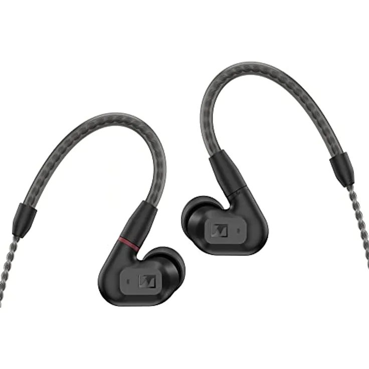 Sennheiser IE 200 kabelgebundene Audiophile Stereo Kopfhörer - In-Ear Earbuds mit Kabel - mit klarem, überlegenem Hi-Fi Sound, lebensechter Intonation und beeindruckendem Bass - Schwarz