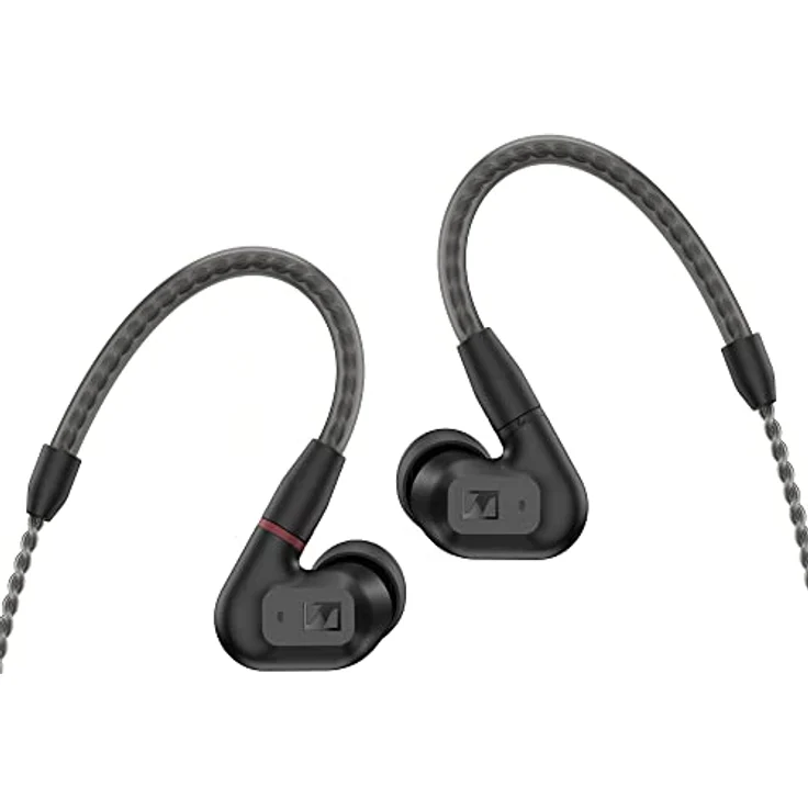 Sennheiser IE 200 kabelgebundene Audiophile Stereo Kopfhörer - In-Ear Earbuds mit Kabel - mit klarem, überlegenem Hi-Fi Sound, lebensechter Intonation und beeindruckendem Bass - Schwarz – Bild 1